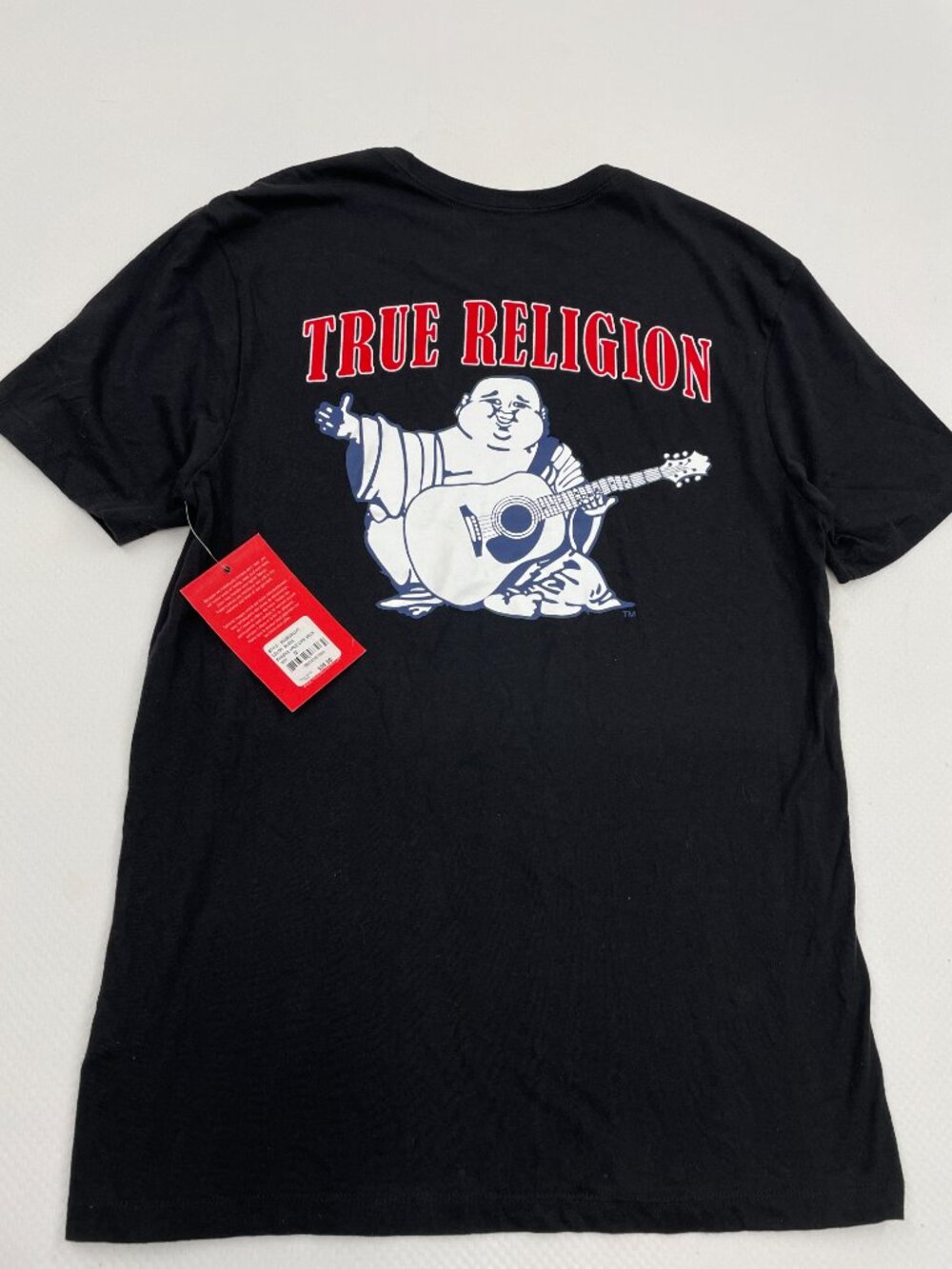 True Religion Buddha Logo Graphic T-Shirt Black Men's M NEW
